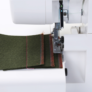 Máquina de coser de rosca de Overlock de BAI con máquina de coser de la capa de cabeza doble