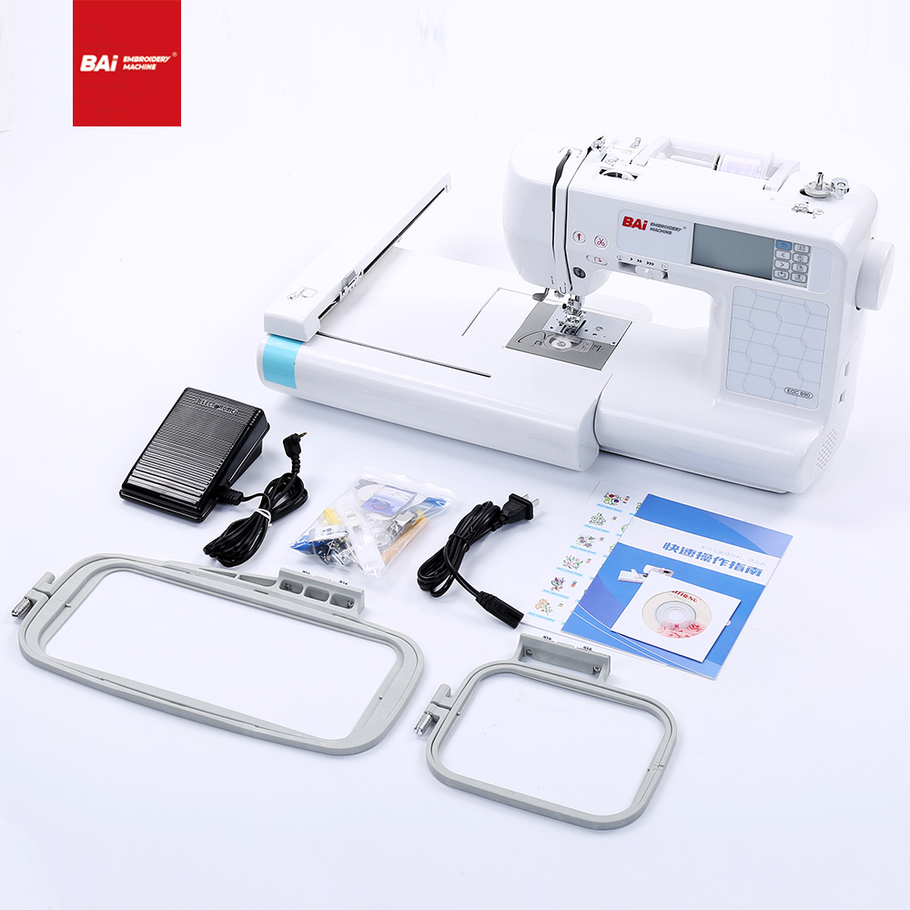 Máquina de coser manual de BAI mariposa para la máquina de bordado de costura doméstica