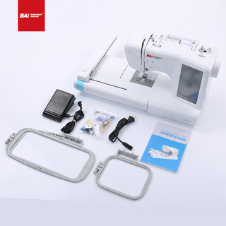 Máquina de coser de la costura del hogar Simple Operation BAI para computarizado