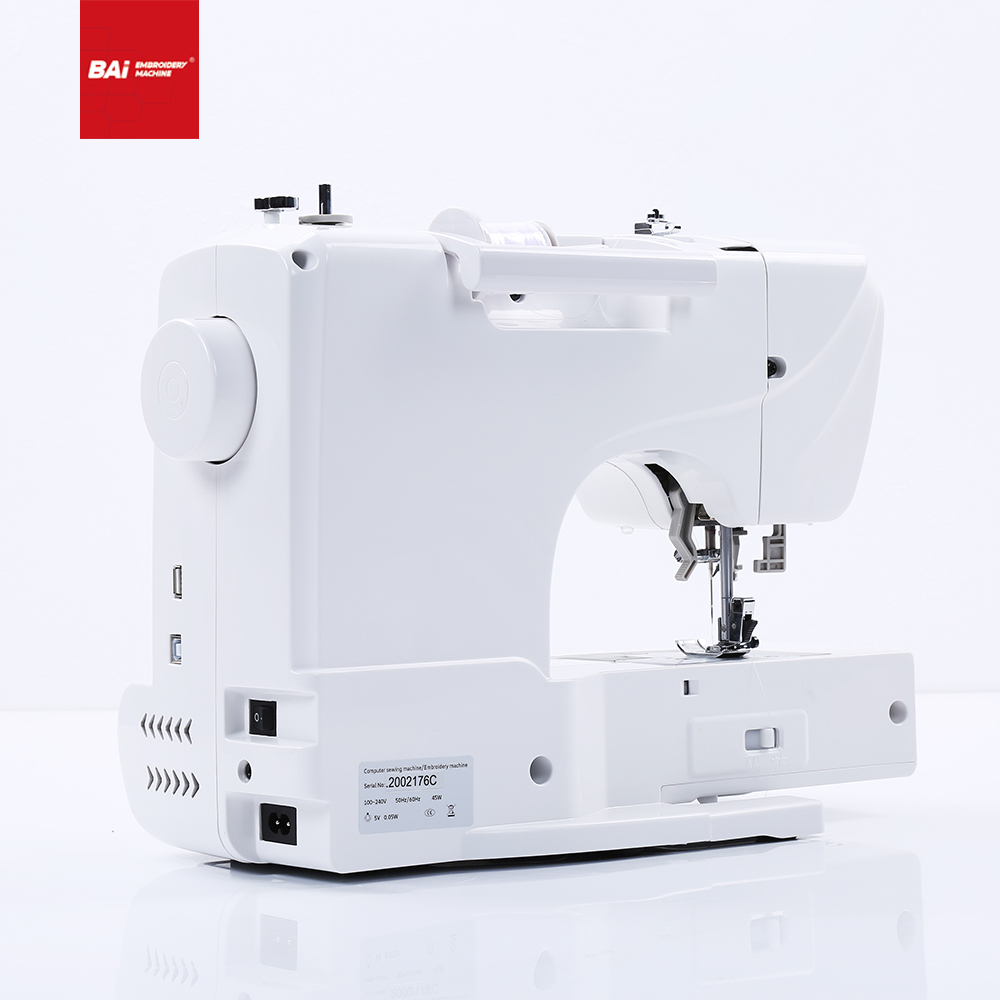 Máquina de coser portátil de BAI Mejor máquina de coser para gancho rotativo NUEVA MÁQUINA DE COSTURA HOME